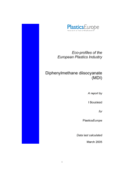 Diphenylmethane diisocyanate (MDI)
