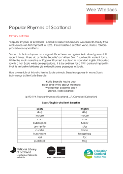 Popular Rhymes of Scotland
