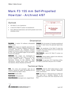 MARK F3 155 Mm SELF-PROPELLED