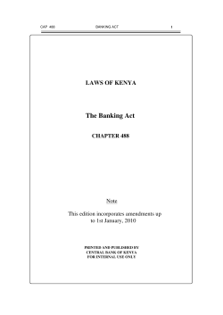 The Banking Act
