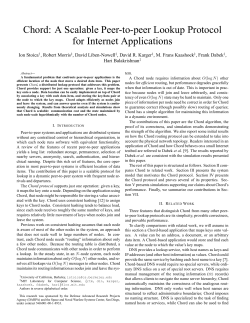 A Scalable Peer-to-peer Lookup Protocol for Internet - PDOS
