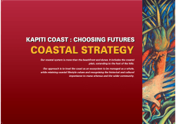Coastal Management Strategy - Kapiti Coast District Council