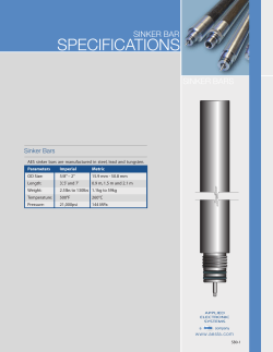 Sinker Bars - Applied Electronic Systems