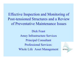 Effective Inspection and Monitoring of Post