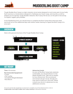 MuDDerLING Boot Camp