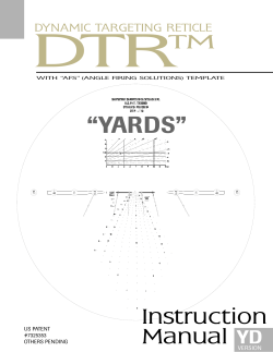 DTR Reticle - David Tubb