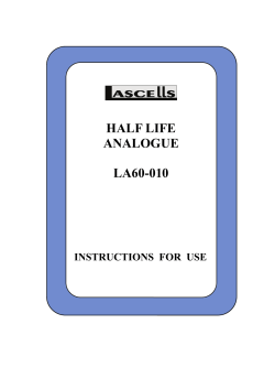 half life analogue la60-010