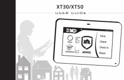 XT30/XT50 User Guide - Digital Monitoring Products