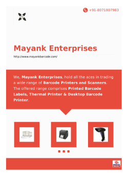 barcode printer - Mayank Enterprises