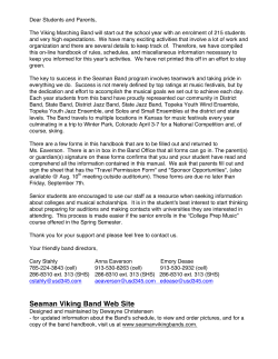 Seaman Viking Band Web Site