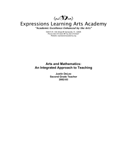 Arts and Mathematics: An Integration