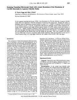 Scanning Tunneling Microscopic Study with Atomic