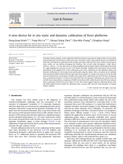 A new device for in situ static and dynamic calibration of force