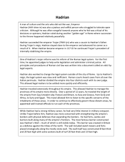 Hadrian - Mount Laurel Hartford School