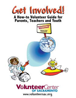 A Guide to Volunteering