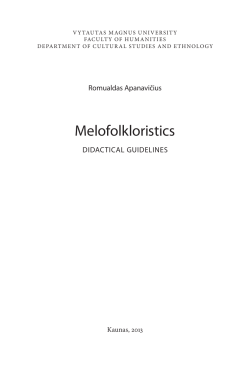 Melofolkloristics