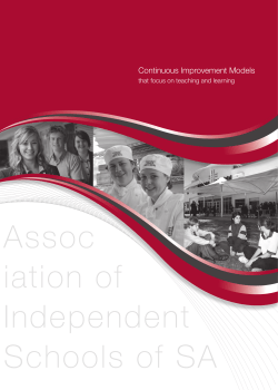 Continuous Improvement Models - The Association of Independent