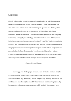 IFESTYLES - FSI Stanford