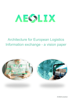 Architecture for European Logistics Information exchange