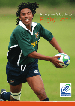 Beginners Guide to Rugby