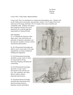 Shattered Bottles Lesson