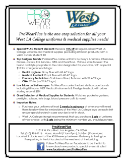prowearplus - West Los Angeles College