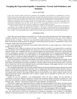 Escaping the Expression-Equality Conundrum