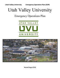 Emergency Operations Plan