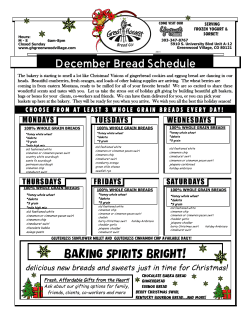 baking spirits bright! - Great Harvest Bread Greenwood Village, CO