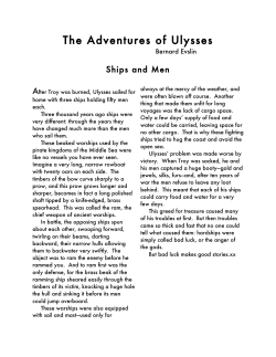 The Adventures of Ulysses - Delta Academy of Applied Learning