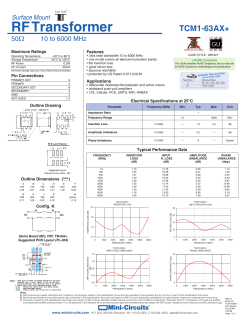 TCM1-63AX+ - Mini Circuits