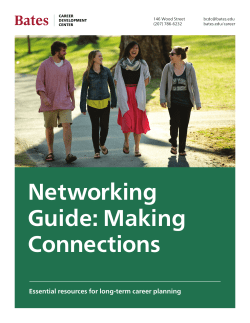 Networking Guide: Making Connections