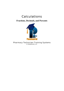 Pass Assured`s Pharmacy Technician Training Program
