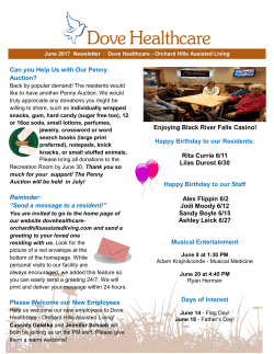 Activity - Orchard Hills Assisted Living