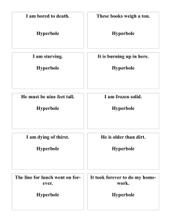Figurative Language Game