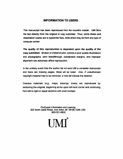 INFORMATION Ta USERS - Biblioth&egrave;que et Archives Canada