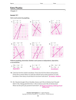 Extra Practice