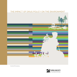 the impact of drug policy on the environment