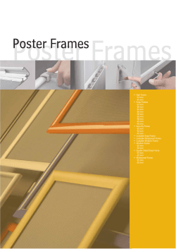 01 Poster frames