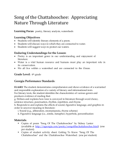 Song of the Chattahoochee