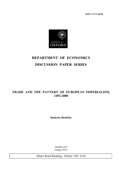 Paper - University of Oxford, Department of Economics