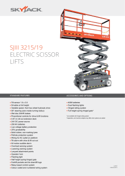 Skyjack SJ3219 7.8m