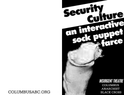 Security Culture: An Interactive Sock Puppet Farce