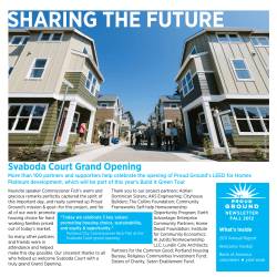 Fall 2012 - Proud Ground