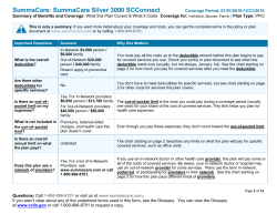 SummaCare: SummaCare Silver 3000 SCConnect