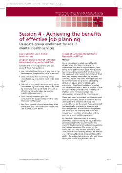 delegate group worksheet (mental health)