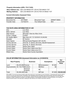 Property Information (APN: 170-17-023) Situs Address (es) : 520