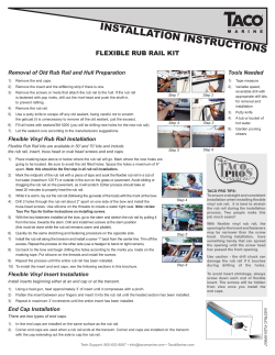 installation instructions
