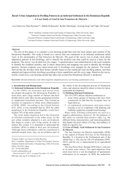 Rural&ndash;Urban Adaptation in Dwelling Patterns in an Informal