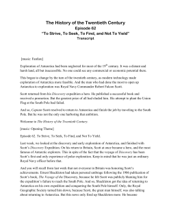 Transcript. - The History of the Twentieth Century